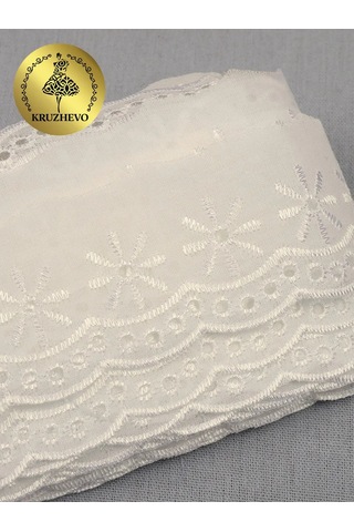 Kruzhevo Dantel Nakış Kumaşı 4 Cm 13,7 M 160251874