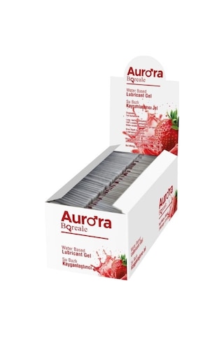 Wellcoaurora Boreale 100 Lü 5 Ml Şase Çilekli Kayganlaştırıcı