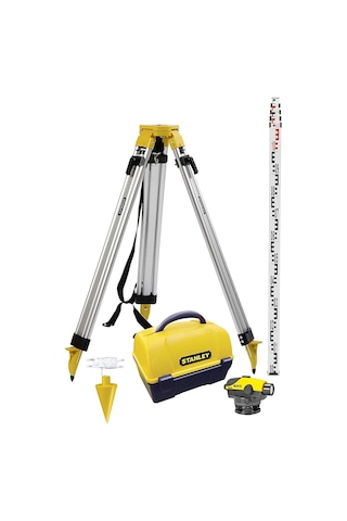 Stanley 1-77-160 AL 24 GVP Lazer Optik Nivo Kit