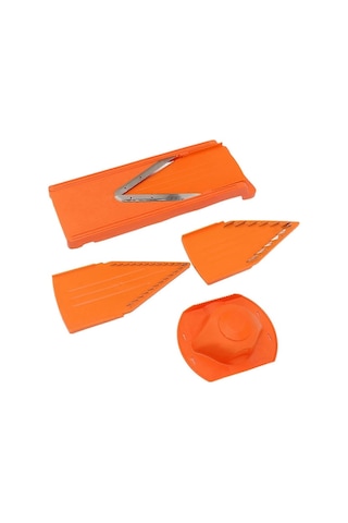 V Şeklinde Mandolin Dilimleyici Manuel Sebze Doğrayıcı Paslanmaz Çelik Bıçaklı El Koruyuculu Pişirme Aleti D Diğer