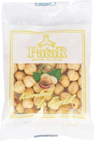 Patar Çifte Kavrulmuş İç Fındık 50 Gr X 90 Adet