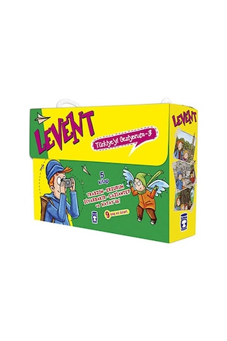 Levent Türkiye'yi Geziyorum 3 - 5 Kitap Takım - Mustafa Orakçı - Timaş Çocuk
