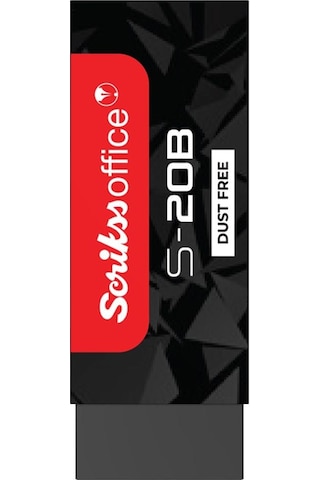 Scrikss S-20b Siyah Silgi - 1 Adet
