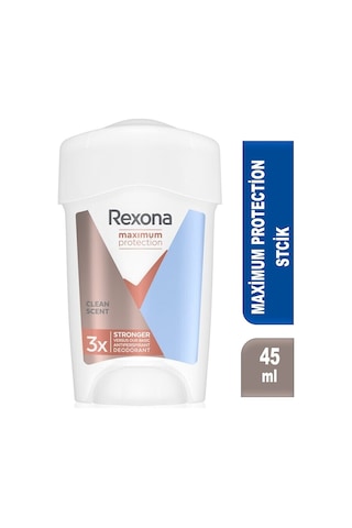 Rexona Maximum Protection 96H Clean Scent Kadın Stick Deodorant 45 ML