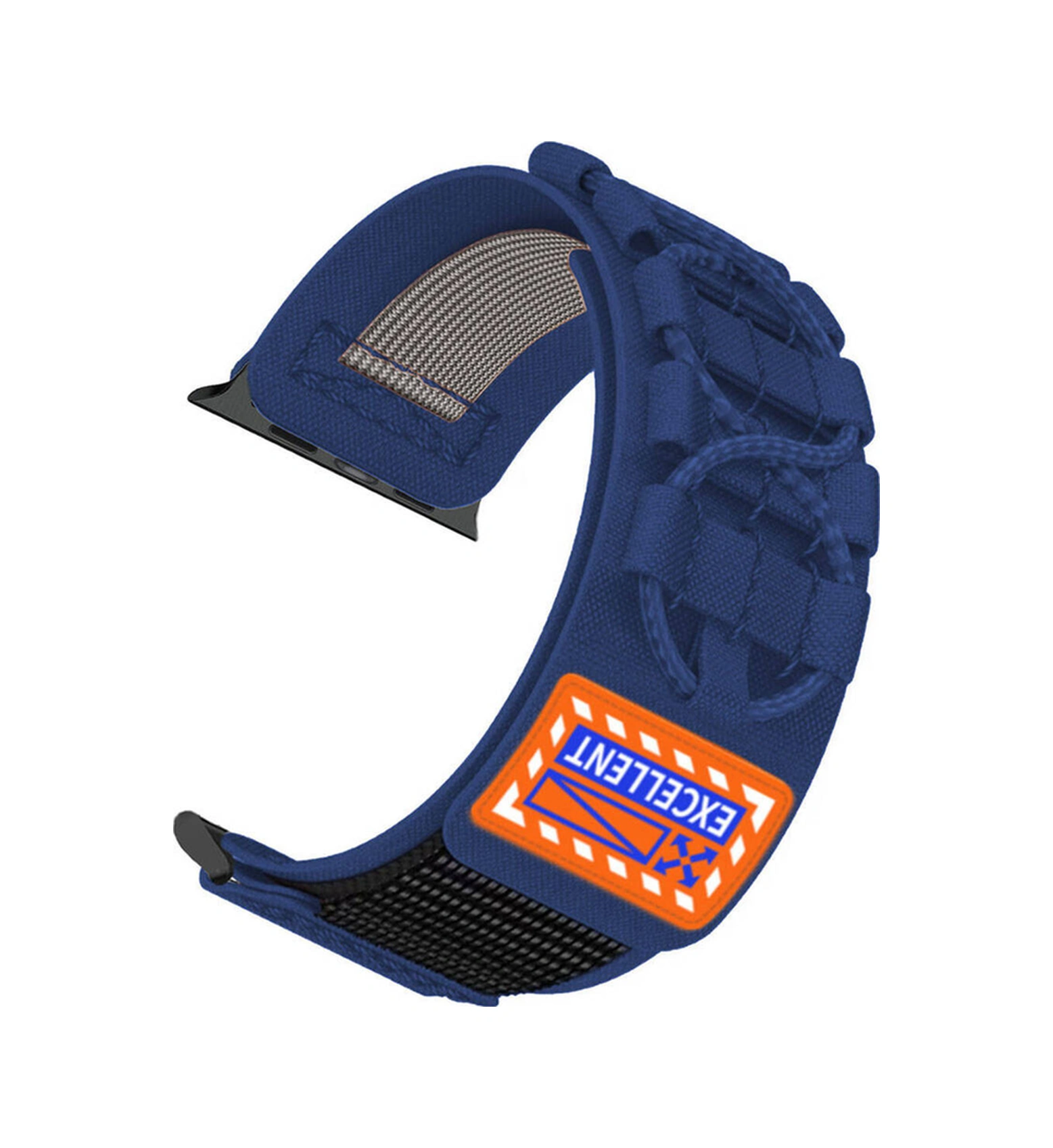 Adige Apple Uyumlu Watch 11 42mm Kordon Kayış Orbital Kumaş Nylon
