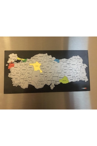 Ayrex Mapofx - Gez - Kazı Türkiye Haritası Magnet, 20x10 Cm Diğer