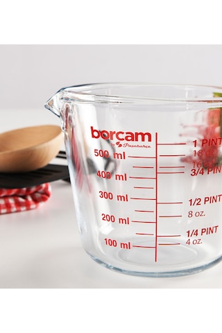 Borcam Ölçü Kabı 500cc