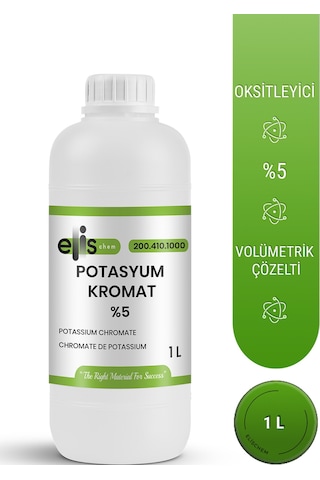 Potasyum Kromat Solüsyon Çözeltisi %5 1 Litre