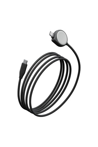 Energea Flow Duo Watch 2in1 1.5m 60w Type-c To Type-c Ve Watch Pd Hızlı Şarj Kablo - Siyah