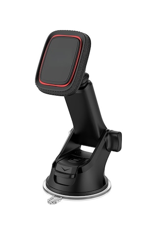 Araç İçi Manyetik Telefon Tutucu Vantuzlu Katlanabilir Teleskopik Kollu 360 Döner Dashboard Ve Cam Standı