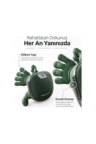 Omuz Ve Boyun Masaj Cihazı Yeşil