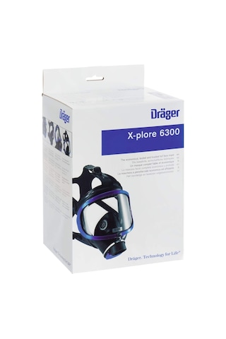 Drager X-plore 6300 Tam Yüz Gaz Maskesi