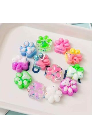 3 Adet Mini Kedi Patisi-yapışabilen Sukuşi - Squishy Pati- Muhteş