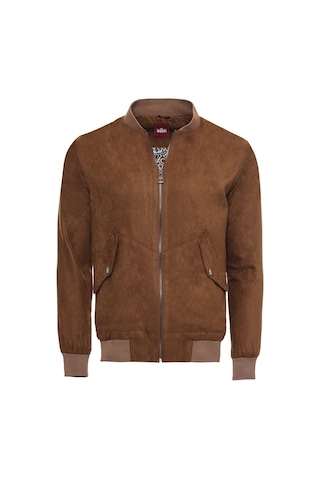 Taba Cepli Süet Bomber Mont - Wessi Siyah