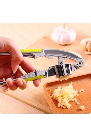 Fastbuy Çok Fonksiyonlu Paslanmaz Çelik Sarımsak Presi Rendeleyici Zencefil Fındık Kırıcı Mutfak Aleti Diğer Diğer