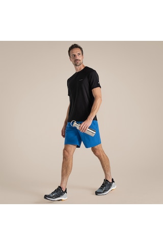 Craghoppers Dynamic Ss Erkek T-shirt-siyah