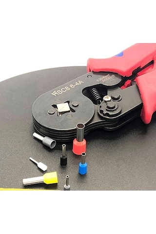 Geeksen 1200 Adet Boru Tipi Soğuk Presli Terminal, Ratchet Mekanizmalı Pres Aleti Ve Renkli Koruyucu Kılıflarla Plastik Kutulu Tam Set