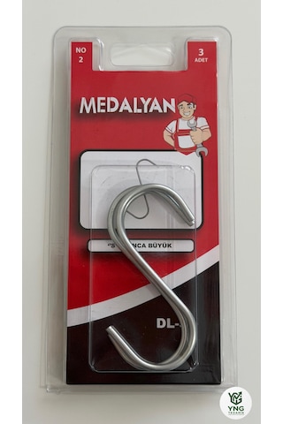 Medalyan ''s'' Kanca Büyük Inox