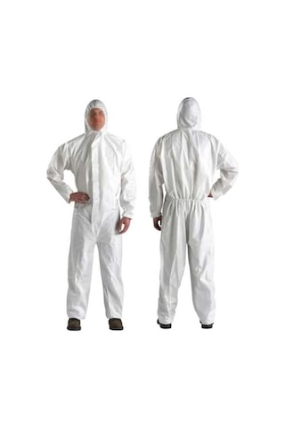 Tek Kullanımlık Lamineli Tayvek Tulum Type 5-6 Kağıt Tulum 60 G