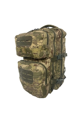 Combat Tactical Çanta Tactıcal Kamuflaj 45 Lt - 654-879 - Renksiz Çok Renkli