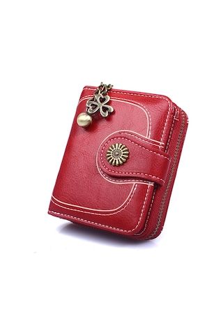 Kadın Çantası, Vintage Yağlı Mum Deri Kart Cüzdanı Diğer