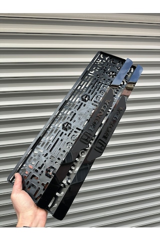 Vipplaka Honda Uyumlu Ortası Mat Plakalık