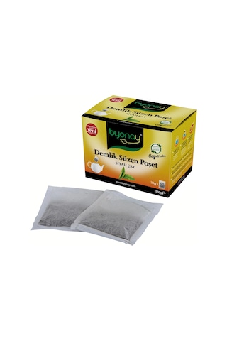 Byonay Demlik Süzen Poşet Siyah Çay 50 x 10 G