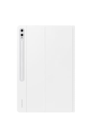 Samsung Uyumlu Galaxy Tab S10/S9 Ultra Klavyeli Mousepadli Kılıf Beyaz