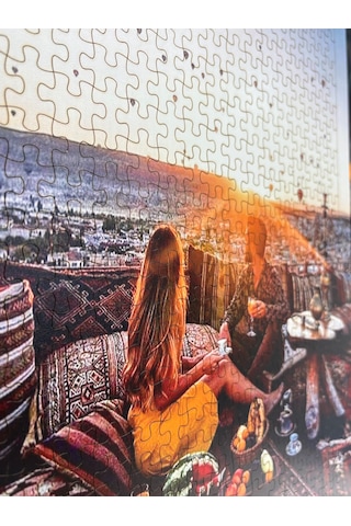 400 Parçalı - Kişiye Özel Baskılı Puzzle Yapboz - 40x50cm Mdf