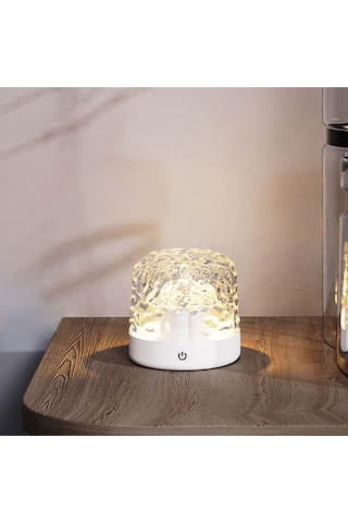 Xindoker 16 Renkli Dinamik Su Dalga Işığı İle Bluetooth Hoparlör, Led Ambiyans Lambası, Şarj Edilebilir Pil, Dokunmatik Ve Uzaktan Kumanda Kontrolü