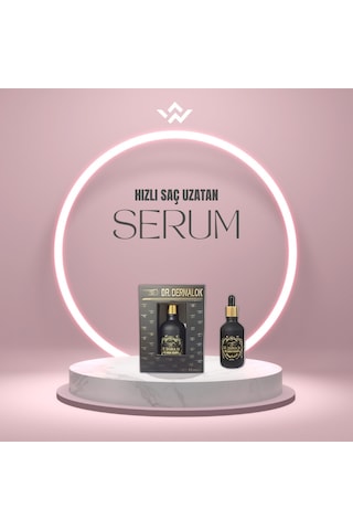 Dr. Dermalok Saç Dökülmesine Karşı Serum Hızlı Saç Uzatan Serum 50 ML
