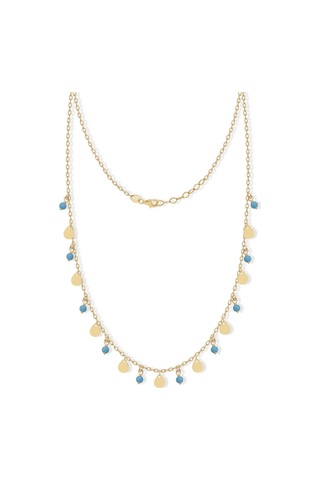 14 Ayar Sarı Altın Trend Kolye