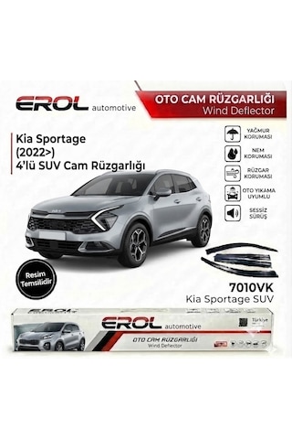 Kia Sportage 2022 4'lü Mugen Cam Rüzgarlığı