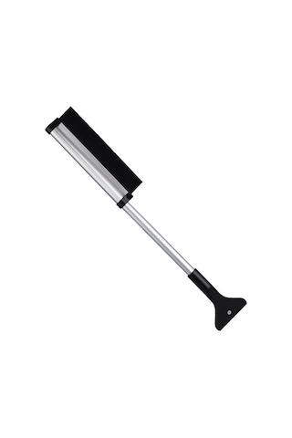 65cm 2in1 Buz Kazıyıcı Ve Kar Temizleme Fırçası Don Temizleme Fırcası Araç Buz Kazıyıcı Çok Renkli
