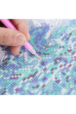 Ruicoo 5d Elmas Boyama Seti - Ev Dekoru İçin Tamamlanmış Tablo 25x30cm