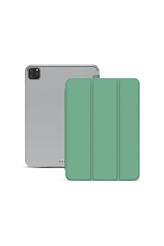 Apple Uyumlu iPad Pro 12.9" Inç 5.nesil/6.nesil 2021/2022 M2 Çip Flip Smart Standlı Akıllı Kılıf Kılıf