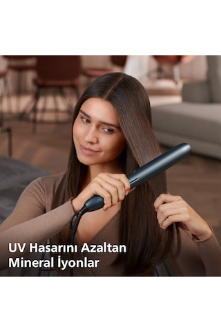 Philips Saç Düzleştirici BHS732/00, Bukle Özelliği, Argan Yağı Katkılı, UV Koruması