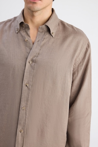 D'S Damat Ds Damat Comfort Vizon Düz Keten Gömlek 6hc02ap01304m Çok Renkli 2XL