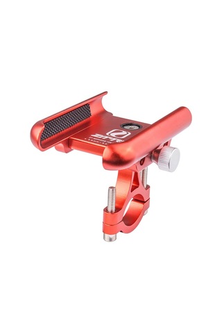 Ztto Z82 360 Derece Ayarlanabilir Alüminyum Alaşımlı Telefon Tutucu Motosiklet / Yol Bisikleti / Elektrikli Bisiklet İçin - Kırmızı