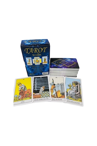 Tarot Kart Seti 78 Kartlı Sadece Kart
