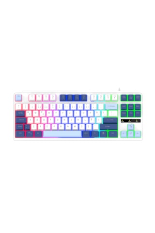 James Donkey Jdk87 Rainbow Mekanik Hisli Membran Türkçe Q Gaming 87 Tuş Klavye Siyah
