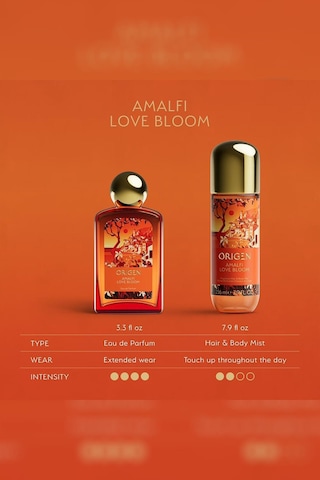Origen Amalfi Love Bloom Kadın Parfümü + Saç Ve Vücut Spreyi Set Çiçeksi
