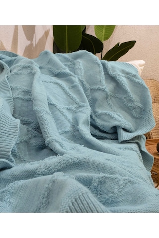 Espuma De Mar Mavi Tv Battaniyesi 130x170 37147