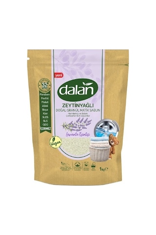 Dalan Doğal Granül Sabun Tozu 1Kg Karma Set 2+2=4Kg Doğal Bebekle