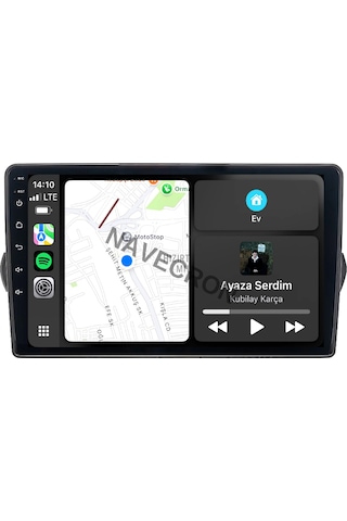 Fiat Egea Android Multimedya 2/32 Carplay Geri Görüş Kamerası