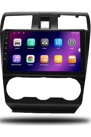 Caros Subaru Forester Levorg 2013-2015 Uyumlu Android Multimedya 4gb Ram 32gb Hafıza 9"