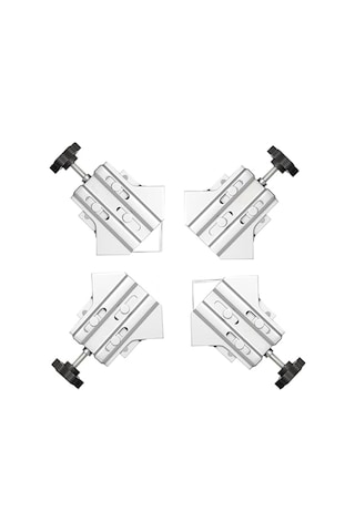 Ahşap İşleme İçin 4 Adet Köşe Kelepçeleri, 90 Derece Açı Kelepçeleri