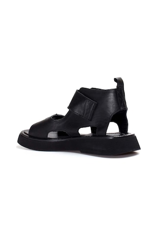 Fast Step Hakiki Deri Kadın Klasik Sandalet 281za20755 001