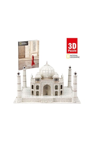 National Geographic 87 Parça 3d Puzzle Taj Mahal.