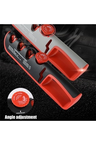 Ulzyvf Siyah-kırmızı Bıçak Ayarlanabilir Aralık 4-7 Yq Manuel Bileyici